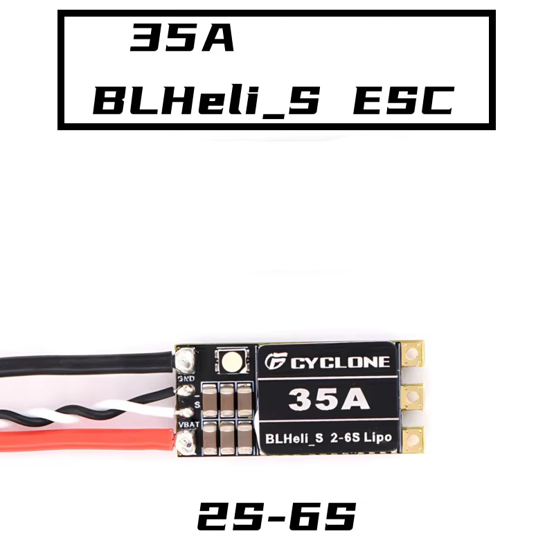 Fpv Drone Quadcopter - Cyclone 35A BLHeli_S ESC - High-Speed