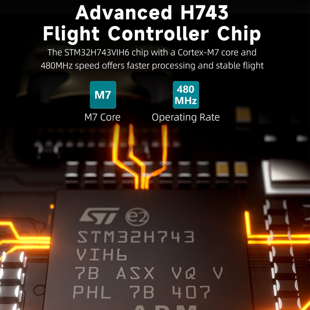 GEPRC TAKER H743 BT 8Bit 80A S - Fpv Drone Esc recension och pris