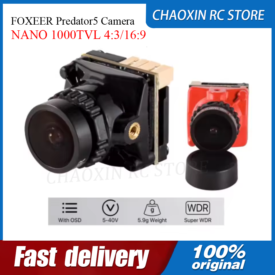 FOXEER Predator5 Camera NANO 1 - Fpv Drone Camera recension och pris