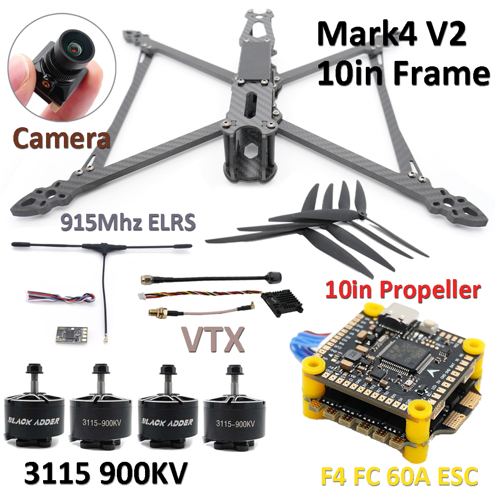 Mark4 V2 10in Frame Combo Set  - Fpv Drone Tool Kit recension och pris