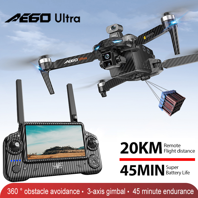 AE60 GPS Drone Professional 8K - Fpv Drone Charger recension och pris