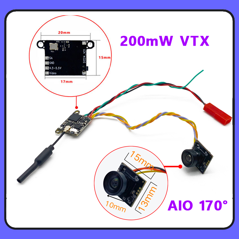 SLONWAKE 5.8G 1200TVL FPV Came - Fpv Drone Frame recension och pris