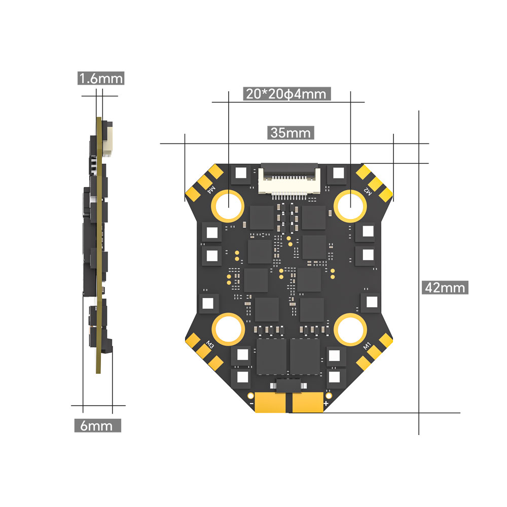 iFlight Borg F7 Mini Stack Fli - Fpv Drone Esc recension och pris